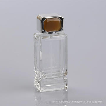 Frasco de perfume de vidro vazio do fornecedor 50ml da avaliação da produção
